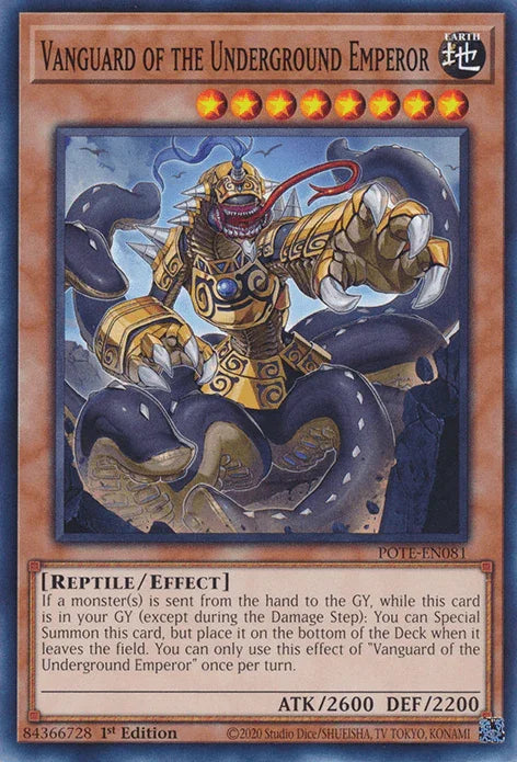 Vanguard of the Underground Emperor [POTE-EN081] Common - for just $0.10! 