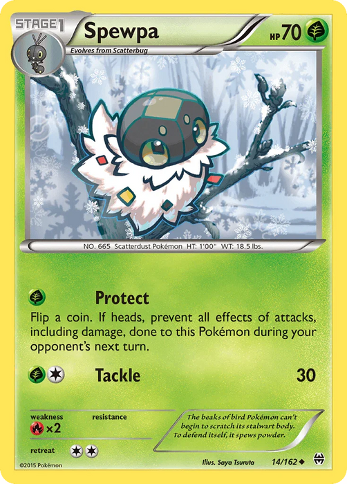 Spewpa (14/162) [XY: BREAKthrough] - for just $0.10! 