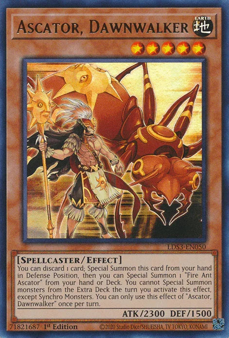 Ascator, Dawnwalker [LDS3-EN050] Ultra Rare - for just $0.10! 