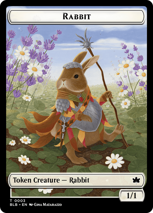 Rabbit // Rabbit Double-Sided Token [Bloomburrow Tokens] - Just $0.25! Shop now at Retro Gaming of Denver