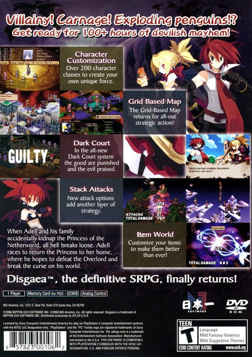 Disgaea 2: Cursed Memories – PlayStation 2 (PS2) - for just $0! 