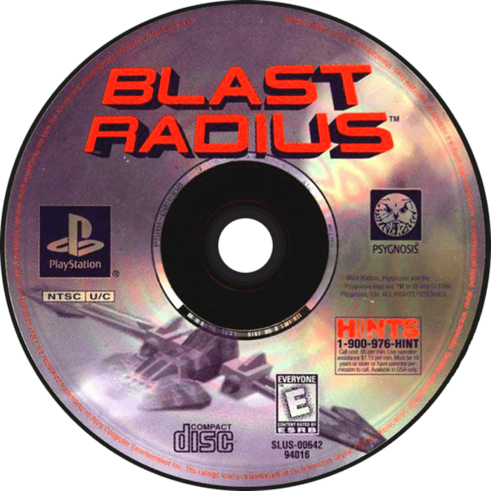 Blast Radius – PlayStation 1 (PS1) - for just $0! 