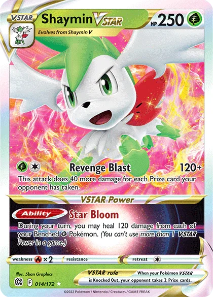 Shaymin VSTAR (014/172) [Sword & Shield: Brilliant Stars] - for just $0.50! 