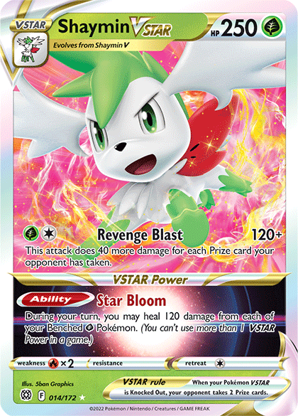 Shaymin VSTAR (014/172) [Sword & Shield: Brilliant Stars] - for just $0.40! 