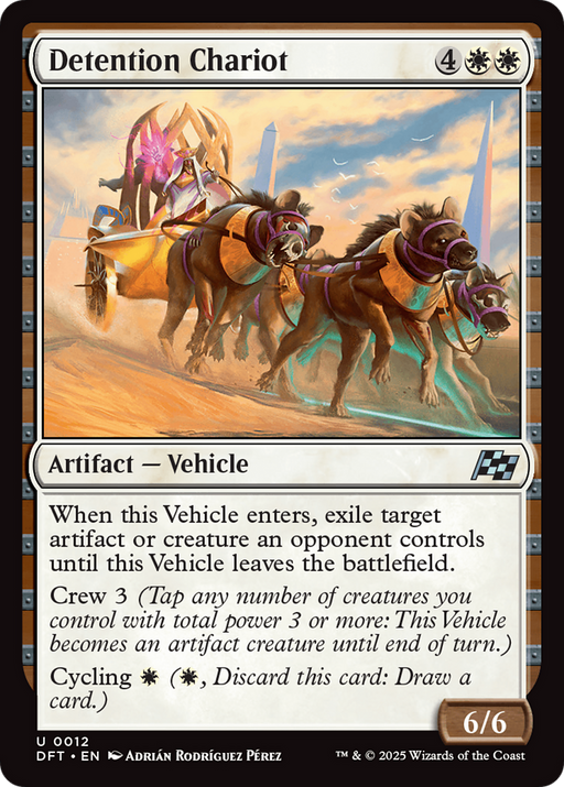 Detention Chariot (DFT-012) - Aetherdrift Foil - for just $0.03! 