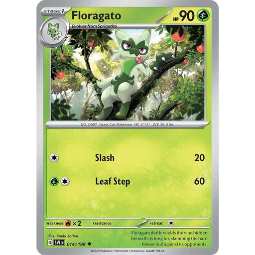 Floragato (014/198) [Scarlet & Violet: Base Set] - Just $0.05! Shop now at Retro Gaming of Denver