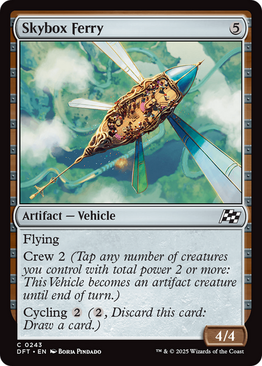 Skybox Ferry (DFT-243) - Aetherdrift - for just $0.01! 
