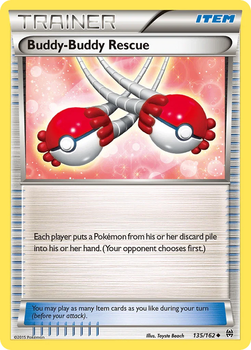 Buddy-Buddy Rescue (135/162) [XY: BREAKthrough] - for just $0.10! 