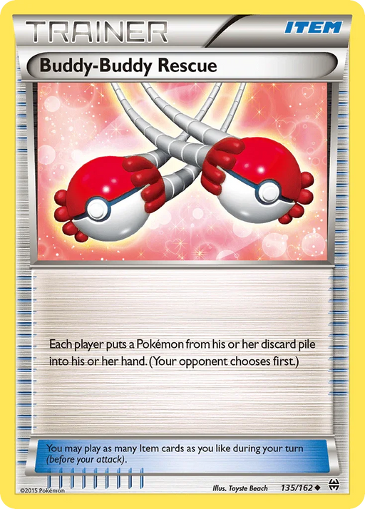 Buddy-Buddy Rescue (135/162) [XY: BREAKthrough] - for just $0.10! 