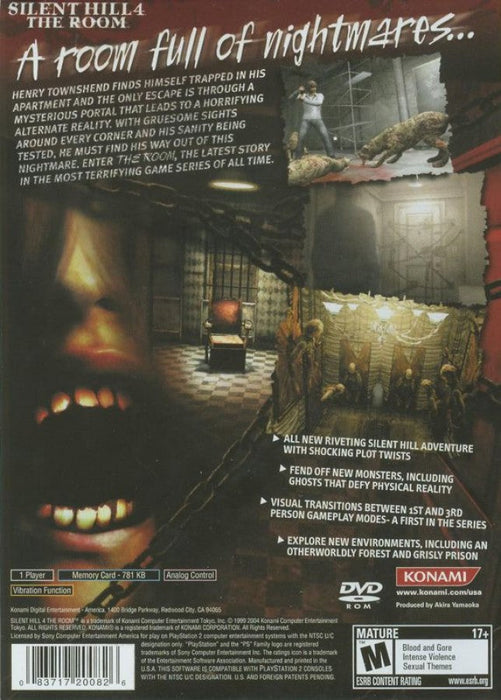 Silent Hill 4: The Room – PlayStation 2 (PS2) - for just $144.99! 