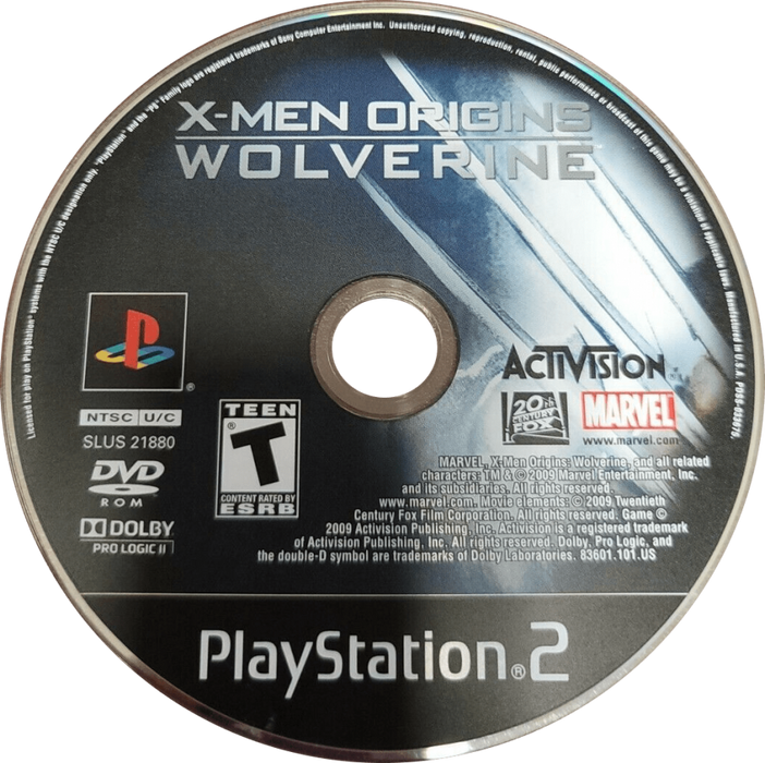 X-Men Origins: Wolverine – PlayStation 2 (PS2) - for just $0! 