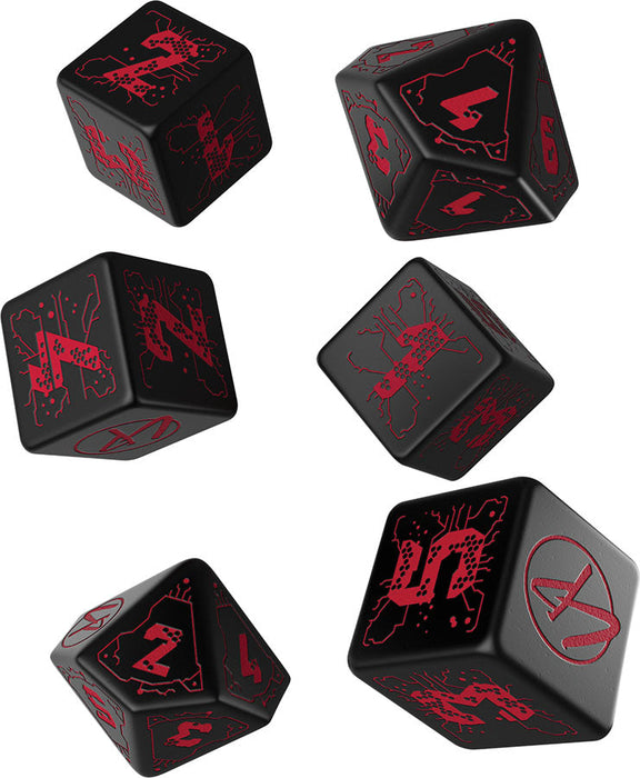 Cyberpunk RPG Red Essential Dice Set - for just $16.99! 