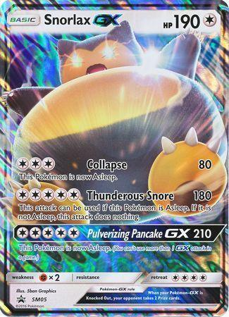 Snorlax GX (SM05) (Jumbo Card) [Sun & Moon: Black Star Promos] - for just $4.35! 