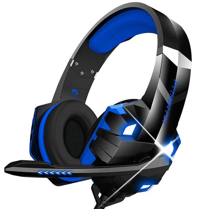 Gaming Headset Computer Headset Wired With Microphone Breathing Light - for just $91.54! 