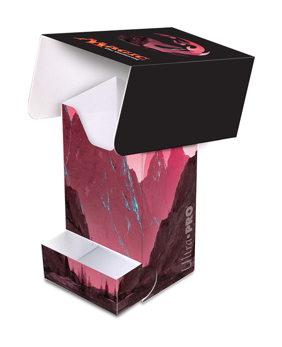 Ultra PRO: Deck Box - Full-View with Tray (Mana 5 - Mountain) - for just $0! 