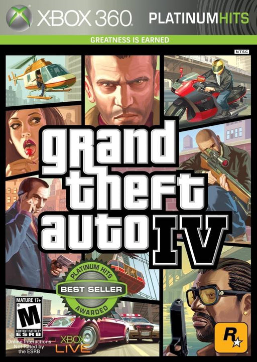 Grand Theft Auto IV (Platinum Hits) (Xbox 360) - for just $0! 