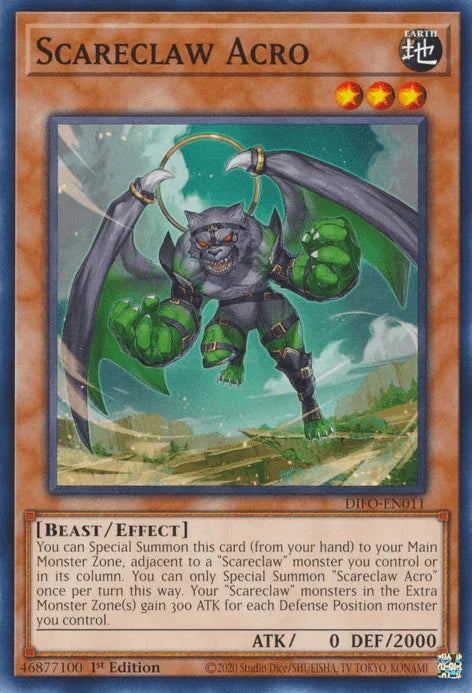 Scareclaw Acro [DIFO-EN011] Common - for just $0.10! 