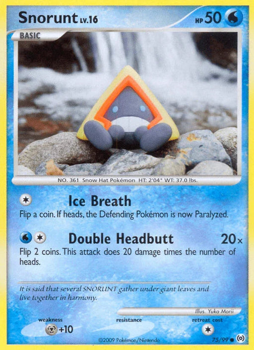 Snorunt (75/99) [Platinum: Arceus] - for just $1.40! 