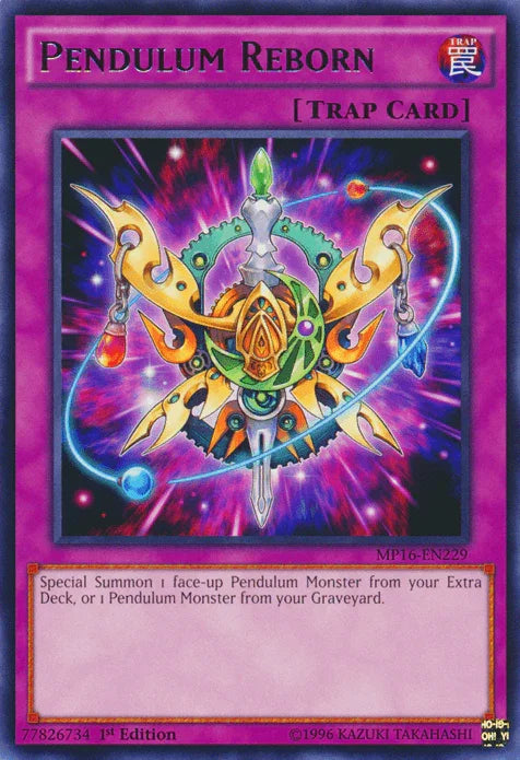 Pendulum Reborn [MP16-EN229] Rare - for just $0.10! 