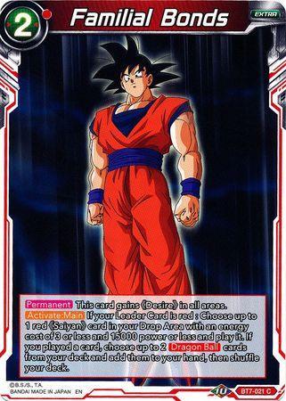 Familial Bonds (BT7-021) [Assault of the Saiyans] - for just $0.10! 