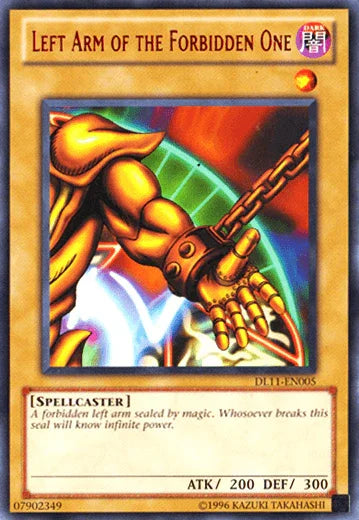Left Arm of the Forbidden One (Red) [DL11-EN005] Rare - for just $2.40! 