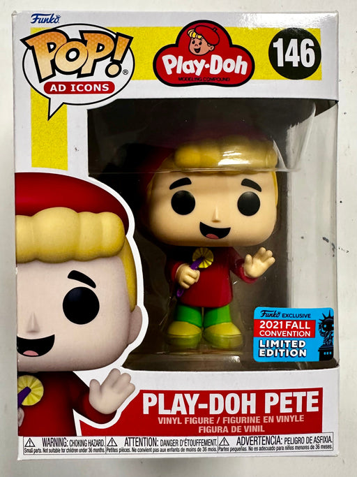 Funko Pop! Ad Icons Play-Doh Pete #146 NYCC 2021 Fall Con Exclusive - for just $13! 