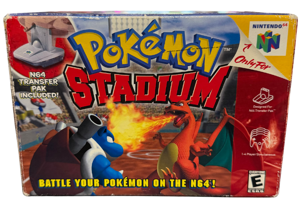 Pokemon Stadium [CIB] [Transfer Pack Bundle] – Nintendo 64 (N64) - for just $299.99! 