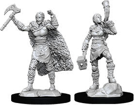 D&D: Nolzur's Marvelous Miniatures - Female Human Barbarian - for just $5.99! 