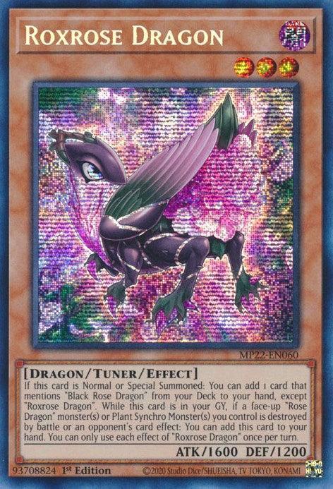 Roxrose Dragon [MP22-EN060] Prismatic Secret Rare - for just $0.30! 