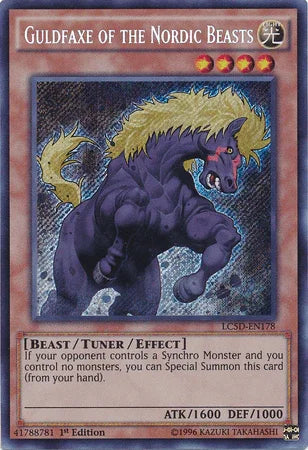 Guldfaxe of the Nordic Beasts [LC5D-EN178] Secret Rare - for just $0.50! 