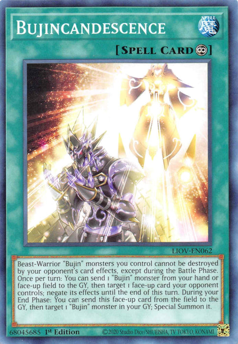 Bujincandescence [LIOV-EN062] Common - for just $0.10! 
