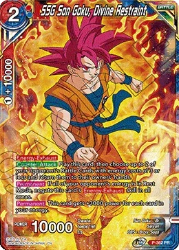 SSG Son Goku, Divine Restraint (Premium Pack Set 07) (P-362) [Promotion Cards] - for just $0.15! 