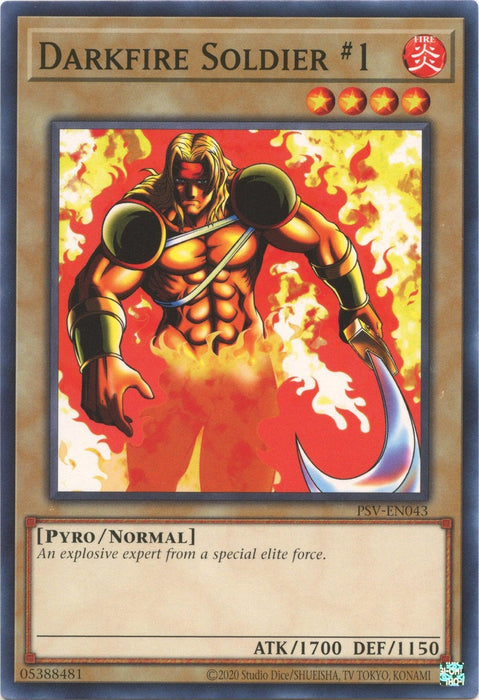 Darkfire Soldier #1 (25th Anniversary) [PSV-EN043] Common - for just $0.10! 