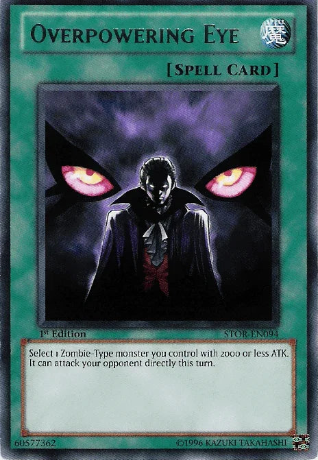 Overpowering Eye [STOR-EN094] Rare - for just $0.10! 