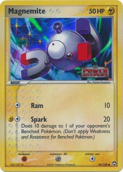 Magnemite (54/108) (Stamped) [EX: Power Keepers] - for just $7.30! 