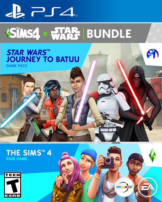 The Sims 4 + Star Wars Journey to Batuu Game Pack (Playstation 4) - for just $0! 