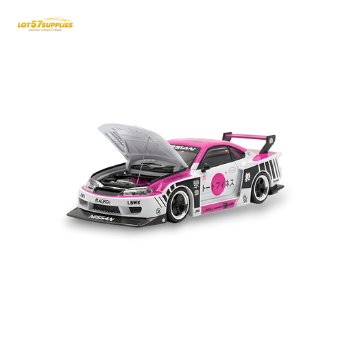 TPC Silvia S15 LBWK Pink - White 1:64 - for just $34.99! 