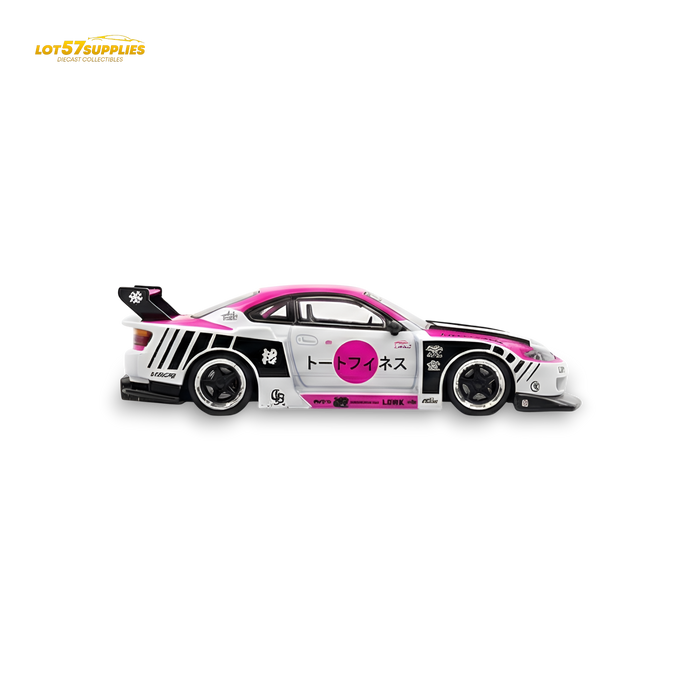TPC Silvia S15 LBWK Pink - White 1:64 - for just $34.99! 