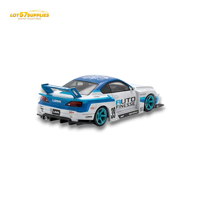 TPC Silvia S15 LBWK Blue - White 1:64 - for just $34.99! 