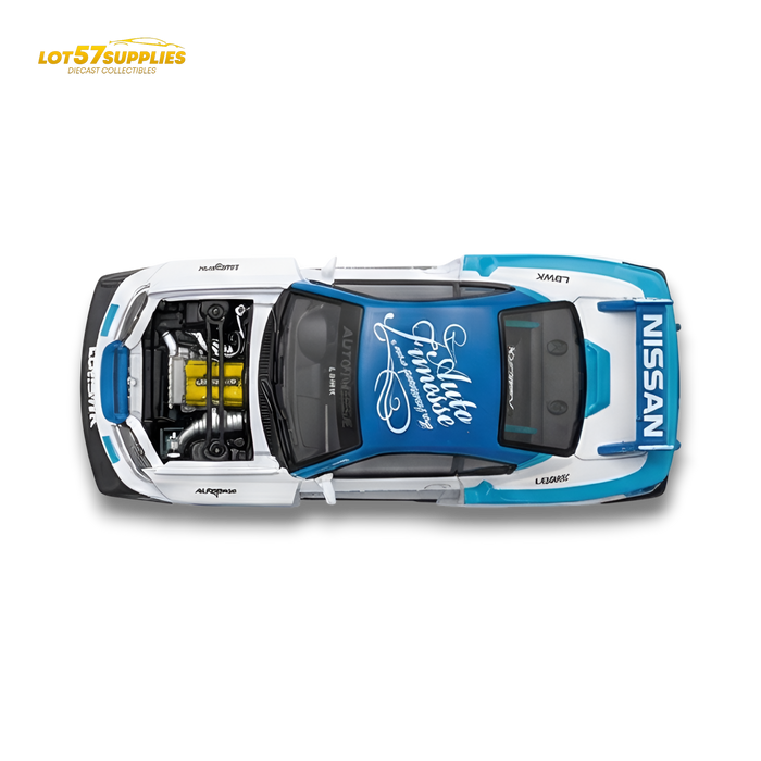 TPC Silvia S15 LBWK Blue - White 1:64 - for just $34.99! 