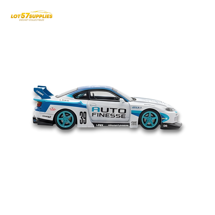 TPC Silvia S15 LBWK Blue - White 1:64 - for just $34.99! 