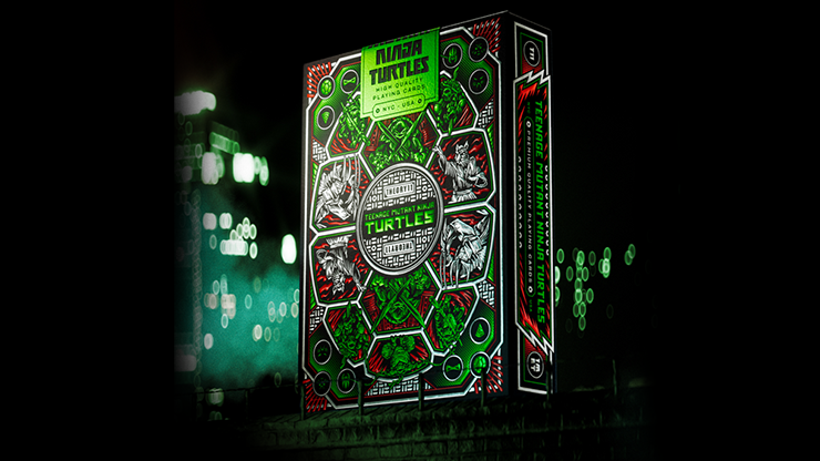 Teenage Mutant Ninja Turtles Playing Cards by theory11 - for just $14.99! 