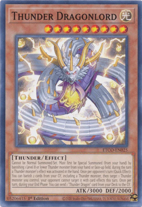 Thunder Dragonlord [ETCO-EN025] Common - for just $0.10! 