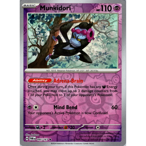 Munkidori (095/167) [Scarlet & Violet: Twilight Masquerade] - Just $0.10! Shop now at Retro Gaming of Denver