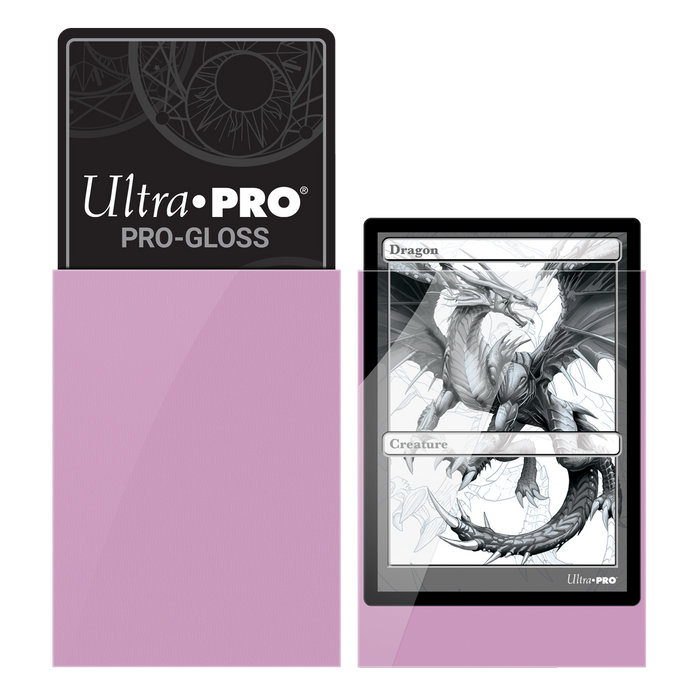 Ultra PRO: Standard 50ct Sleeves - PRO-Gloss (Bright Pink) - for just $0! 