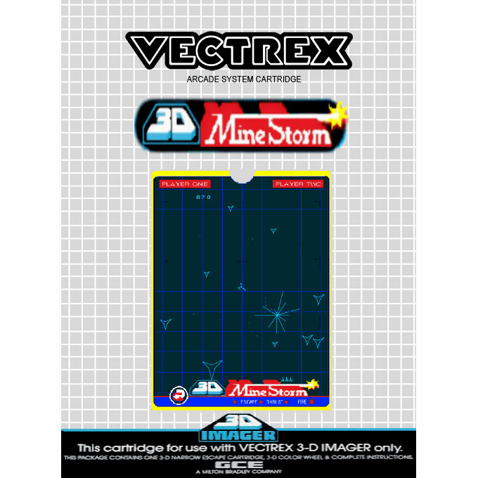 3D Mine Storm (Vectrex) - Just $0! Shop now at Retro Gaming of Denver