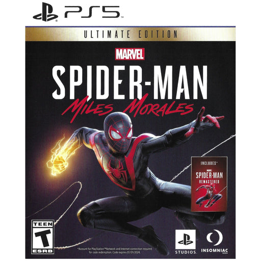 Marvel's Spider-Man: Miles Morales Ultimate Edition (Playstation 5) - Just $0! Shop now at Retro Gaming of Denver