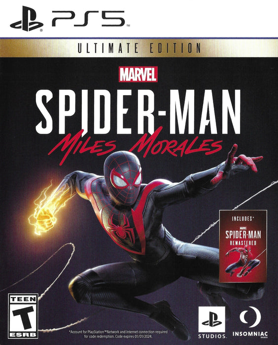Marvel's Spider-Man: Miles Morales Ultimate Edition (Playstation 5) - for just $0! 