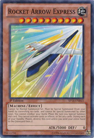 Rocket Arrow Express [SP14-EN015] Starfoil Rare - for just $0.50! 