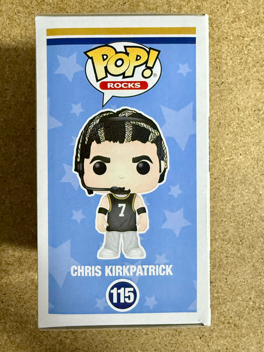 Chris Kirkpatrick Signed Nsync Funko Pop! #115 Vaulted 2019 With JSA COA - for just $75! 